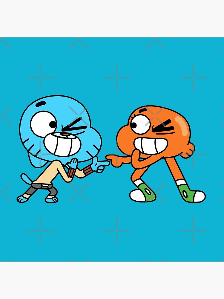 Gumball Darwin New Throw Pillow - Image 2