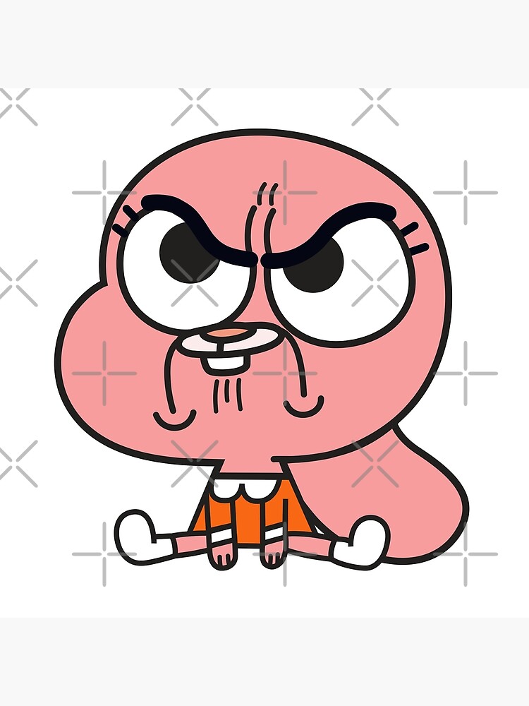 Anais Angry New Throw Pillow - Image 2