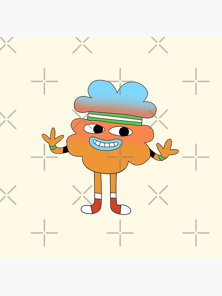The Amazing World Of Gumball Tobias Wilson Throw Pillow - Image 2