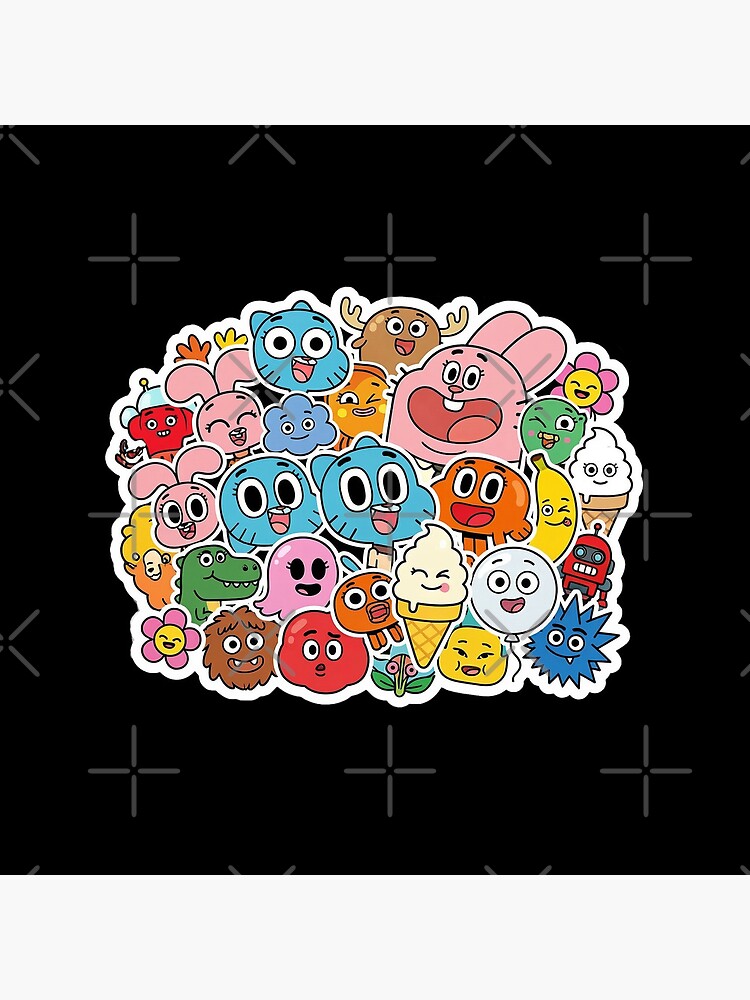 The Amazing World Of Gumball Throw Pillow - Image 2