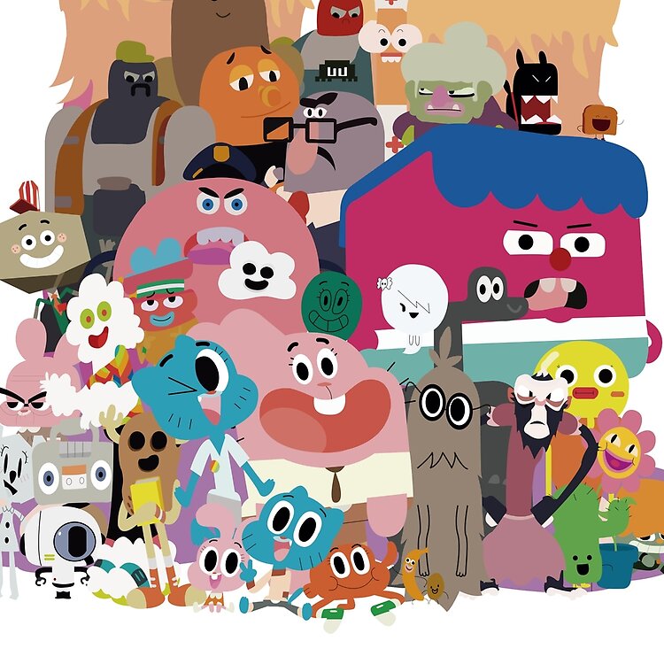 The Amazing World Of Gumball Vintage Tote Bag - Image 2