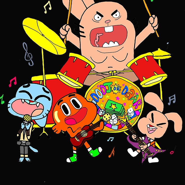 The Band The Amazing World Of Gumball Essential T Shirt Tote Bag - Image 2