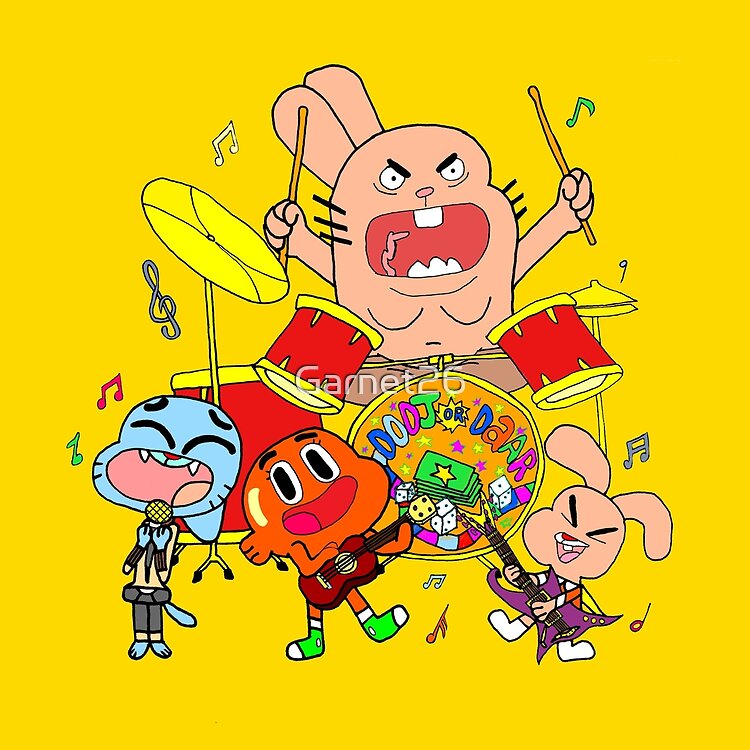 The Band The Amazing World Of Gumball Tote Bag - Image 2