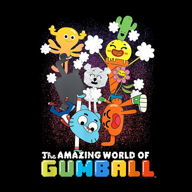 Gumball And Darwin Vibrant Cartoon Crew Tote Bag - Image 2