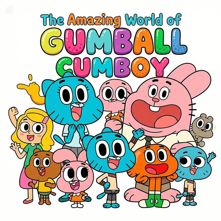 The Amazing World Of Gumball Hot Design Tote Bag - Image 2