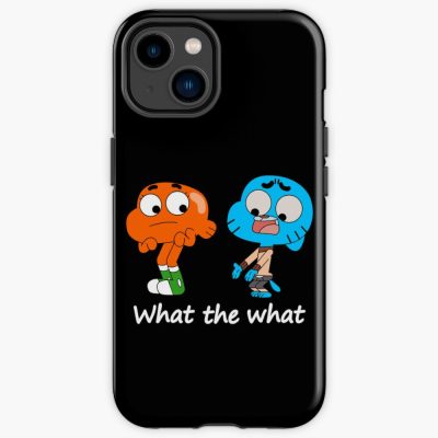 The Amazing World Of Gumball Gumball And Darwin What The What Iphone Case