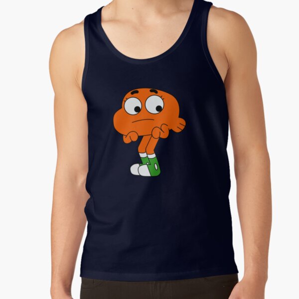 The Amazing World Of Gumball Darwin Watterson Tank Top - Image 5