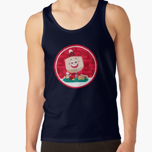 Larry The Joyful Burger Worker The Amazing World Of Gumball Tank Top - Image 5