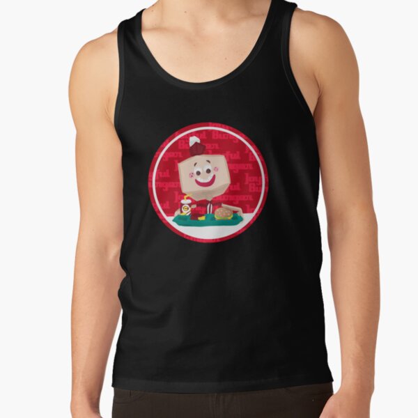 Larry The Joyful Burger Worker The Amazing World Of Gumball Tank Top - Image 2