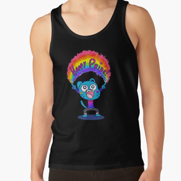 The Amazing World Of Gumball Happy Pride Tank Top - Image 2