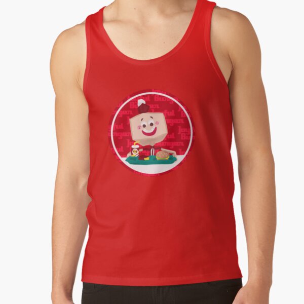 Larry The Joyful Burger Worker The Amazing World Of Gumball Tank Top - Image 4