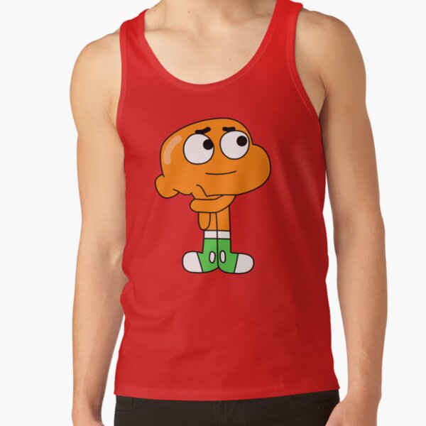 Darwin Watterson The Amazing World Of Gumball Tank Top - Image 4