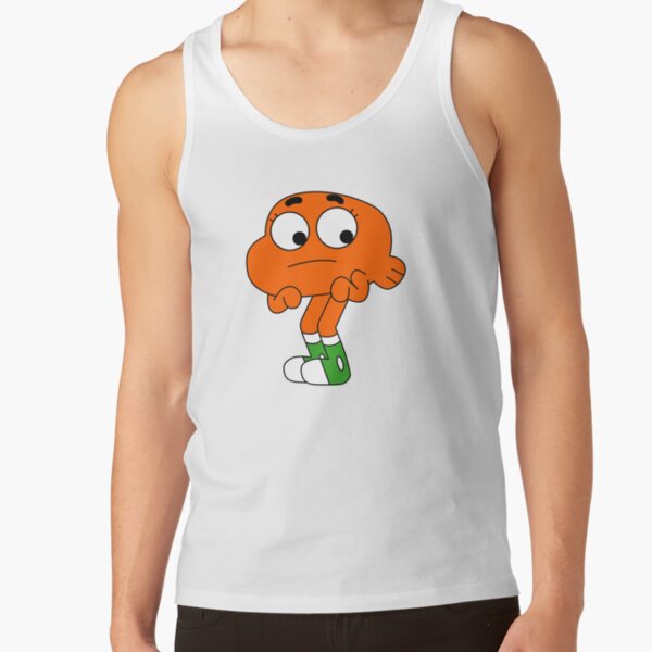 The Amazing World Of Gumball Darwin Watterson Tank Top - Image 2