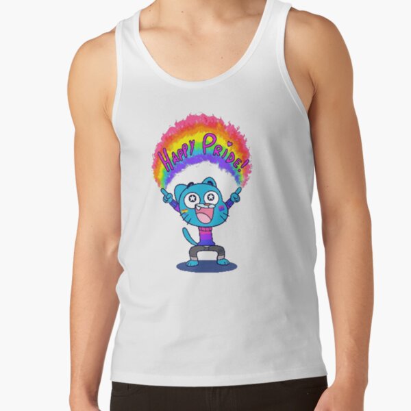 The Amazing World Of Gumball Happy Pride Tank Top