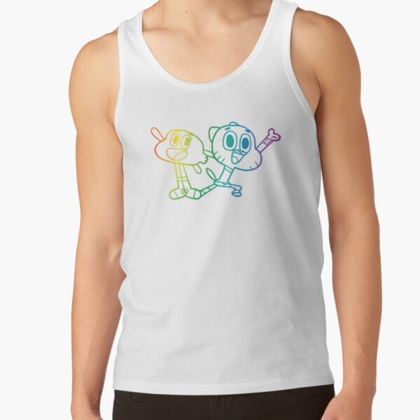 Rainbow Amazing World Of Gumball Tank Top