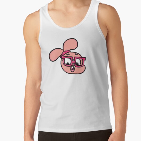 Nerdy Anais Watterson The Amazing World Of Gumball Tank Top - Image 2