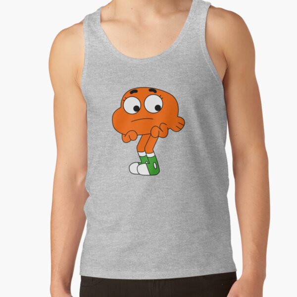 The Amazing World Of Gumball Darwin Watterson Tank Top - Image 3