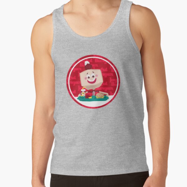 Larry The Joyful Burger Worker The Amazing World Of Gumball Tank Top - Image 3