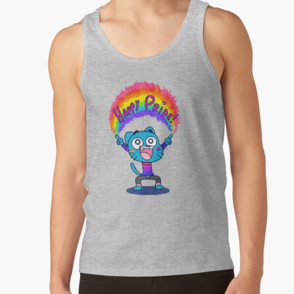 The Amazing World Of Gumball Happy Pride Tank Top - Image 3
