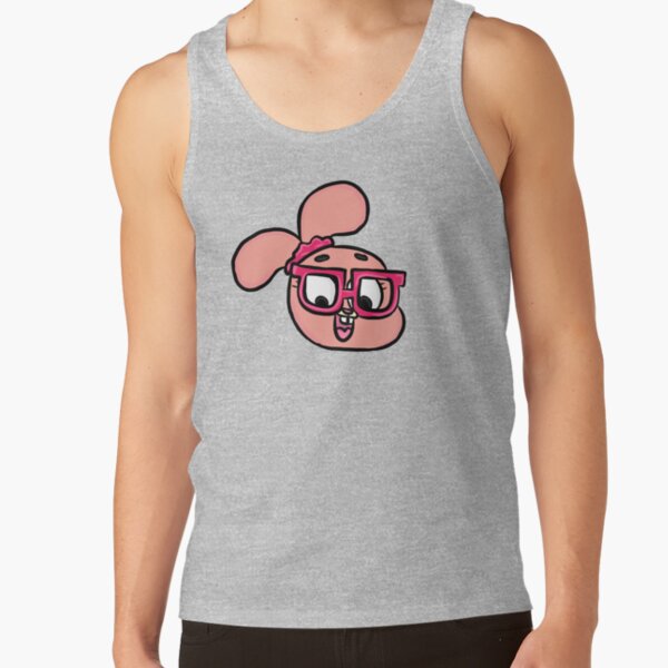 Nerdy Anais Watterson The Amazing World Of Gumball Tank Top - Image 4