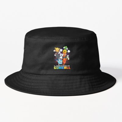 Gumball And Darwin Vibrant Cartoon Crew Bucket Hat