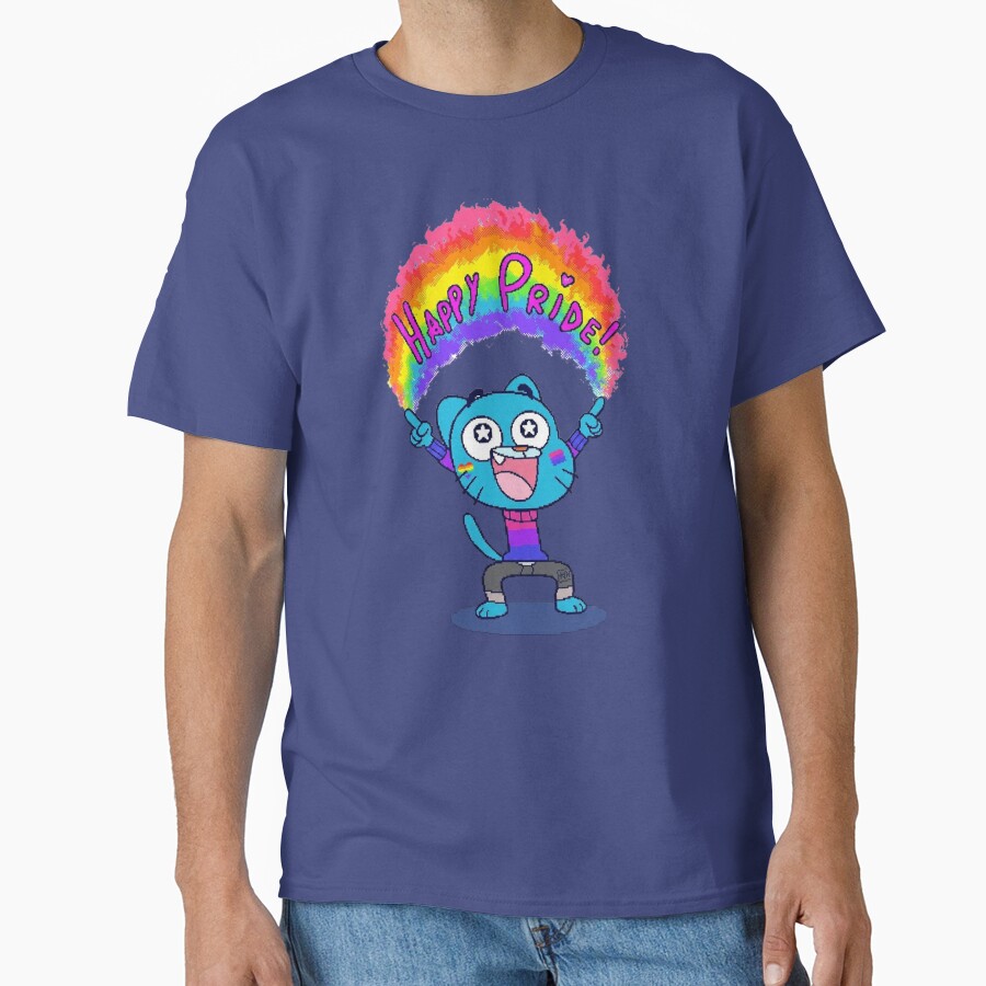 The Amazing World Of Gumball Happy Pride T-shirt - Image 4
