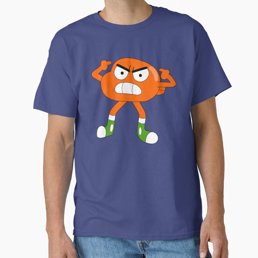 Darwin Watterson The Amazing World Of Gumball Design T-shirt - Image 4