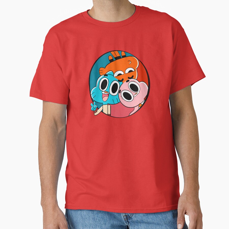 The Amazing World Of Gumball Hot Design T-shirt - Image 5