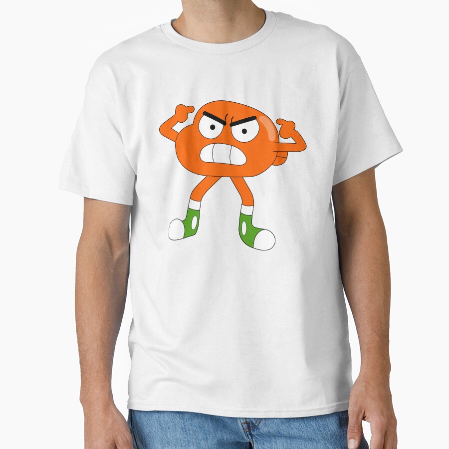 Darwin Watterson The Amazing World Of Gumball Design T-shirt - Image 2