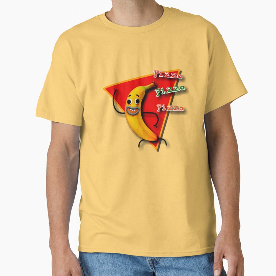 Dancing Banana Joe Pizza Amazing World Of Gumball T-shirt - Image 6