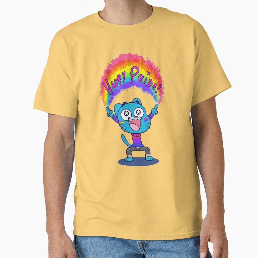The Amazing World Of Gumball Happy Pride T-shirt - Image 6