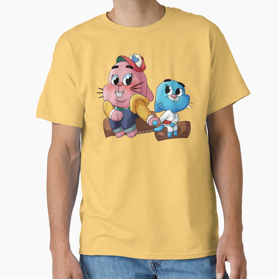 Richard And Nicole Amazing World Of Gumball T-shirt - Image 6