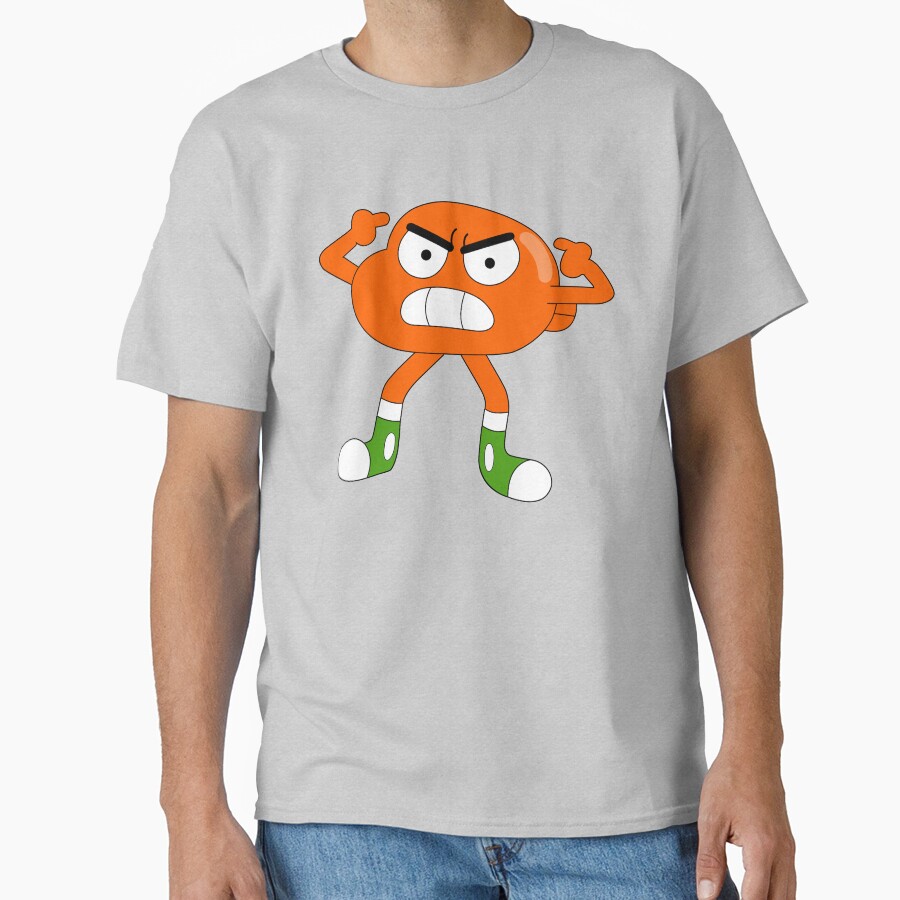 Darwin Watterson The Amazing World Of Gumball Design T-shirt - Image 3