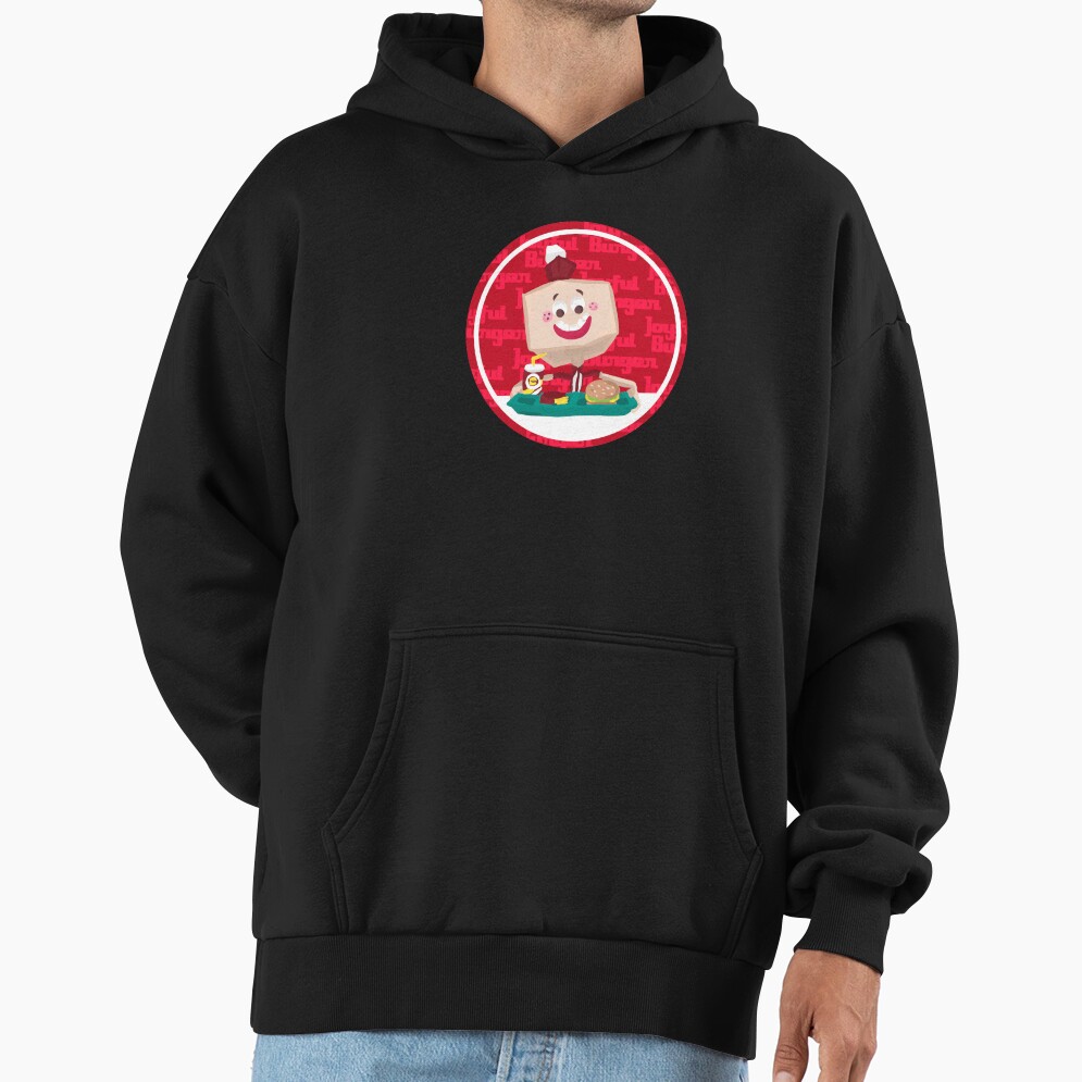 Larry The Joyful Burger Worker The Amazing World Of Gumball Hoodie - Image 2
