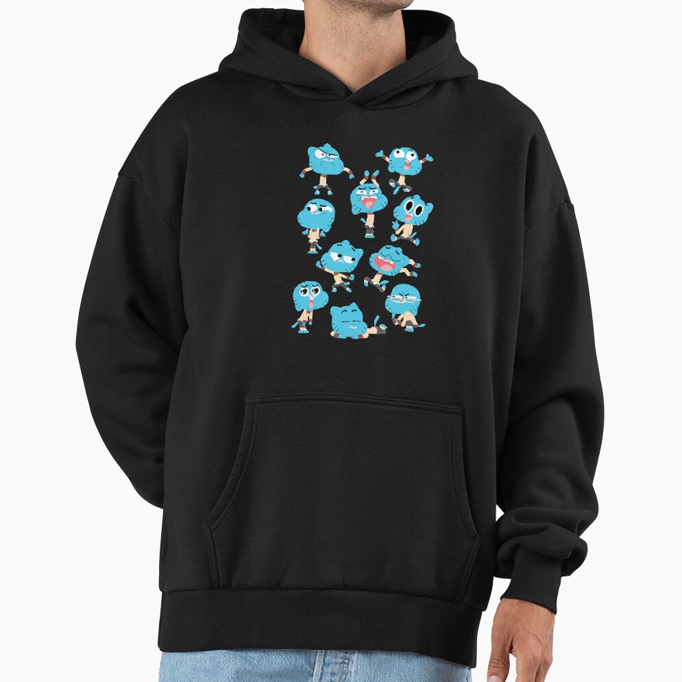 Gumball Pixel Art Pattern Hoodie - Image 2