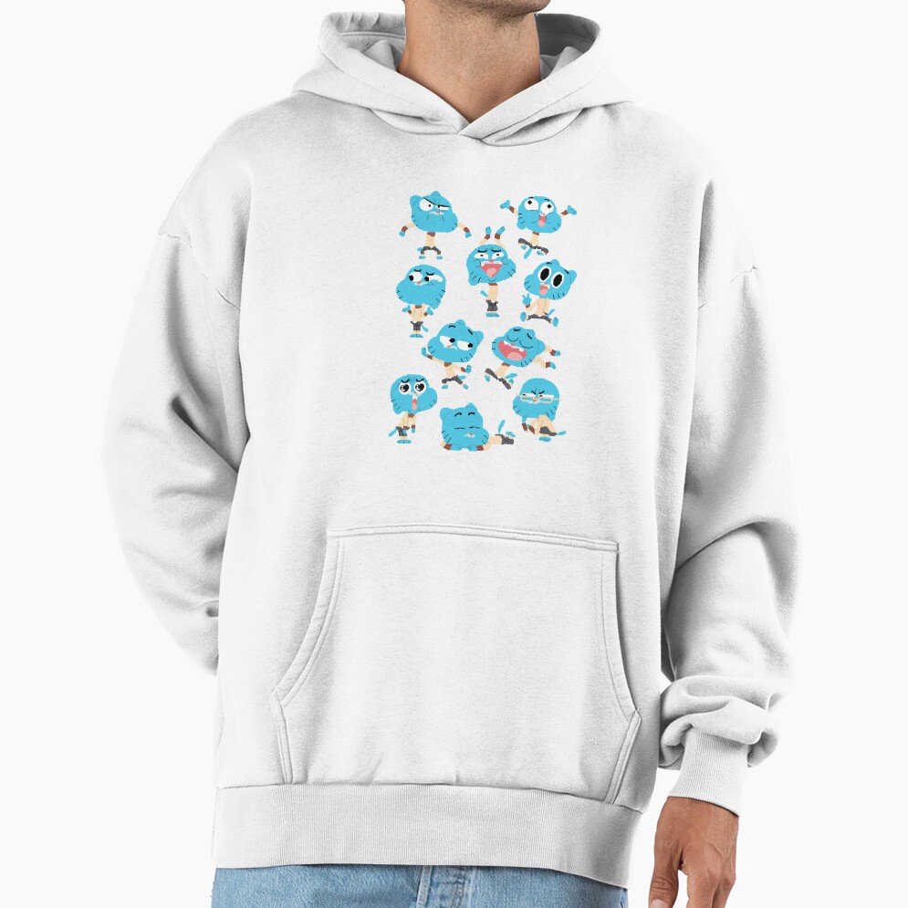 Gumball Pixel Art Pattern Hoodie