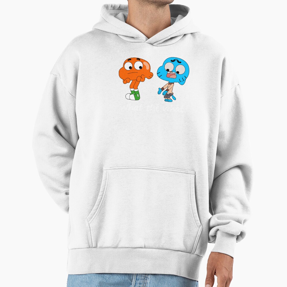 The Amazing World Of Gumball Gumball And Darwin What The What Hoodie - Image 2