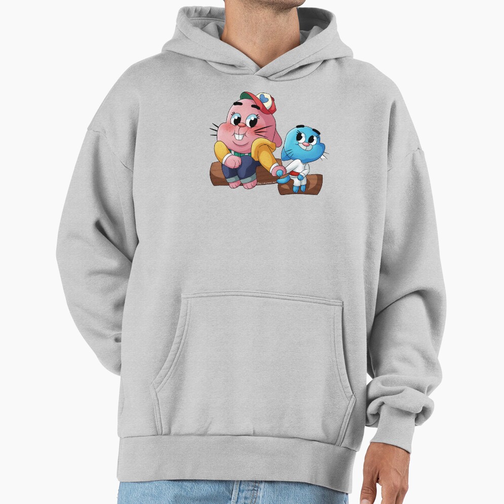 Richard And Nicole Amazing World Of Gumball Hoodie - Image 4