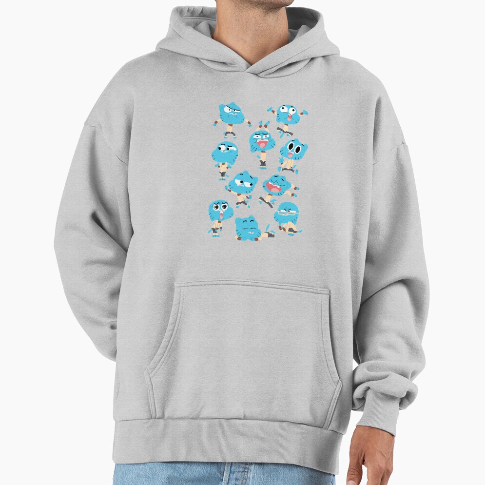 Gumball Pixel Art Pattern Hoodie - Image 4