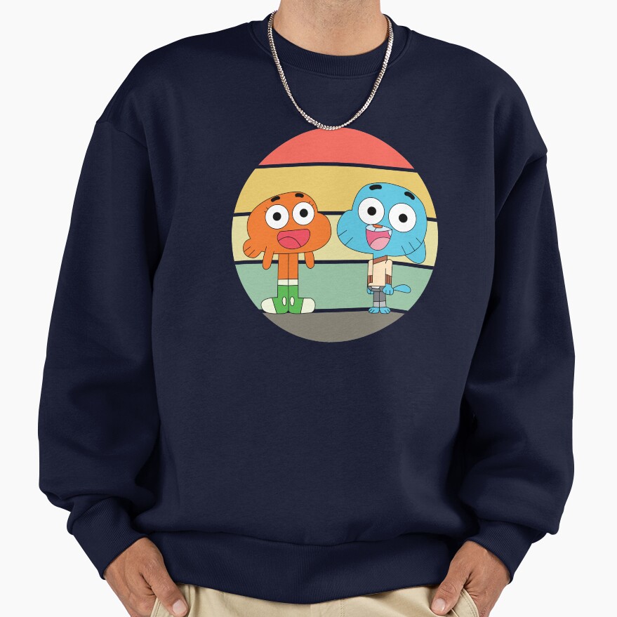 Gumball And Darwin The Amazing World Of Gumball Sweatshirt - Image 5