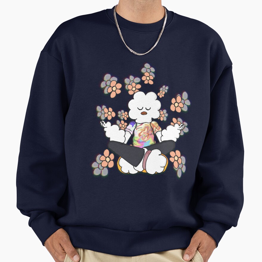 Flower Power Mr Small The Amazing World Of Gumball Sweatshirt - Image 5