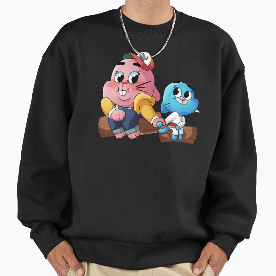 Richard And Nicole Amazing World Of Gumball Sweatshirt - Image 2