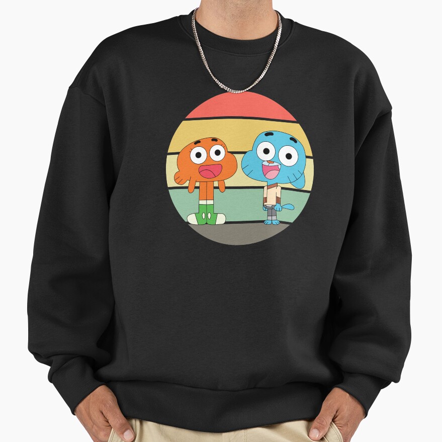 Gumball And Darwin The Amazing World Of Gumball Sweatshirt - Image 2