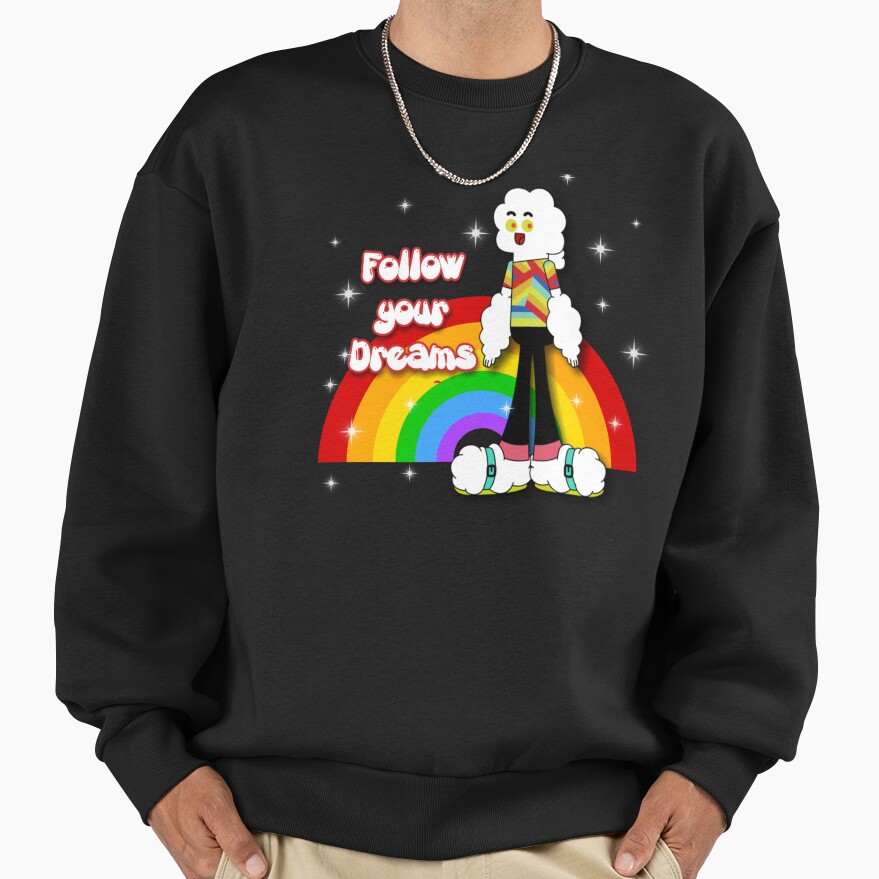 Follow Your Dreams Steve Small Amazing World Of Gumball Sweatshirt - Image 2