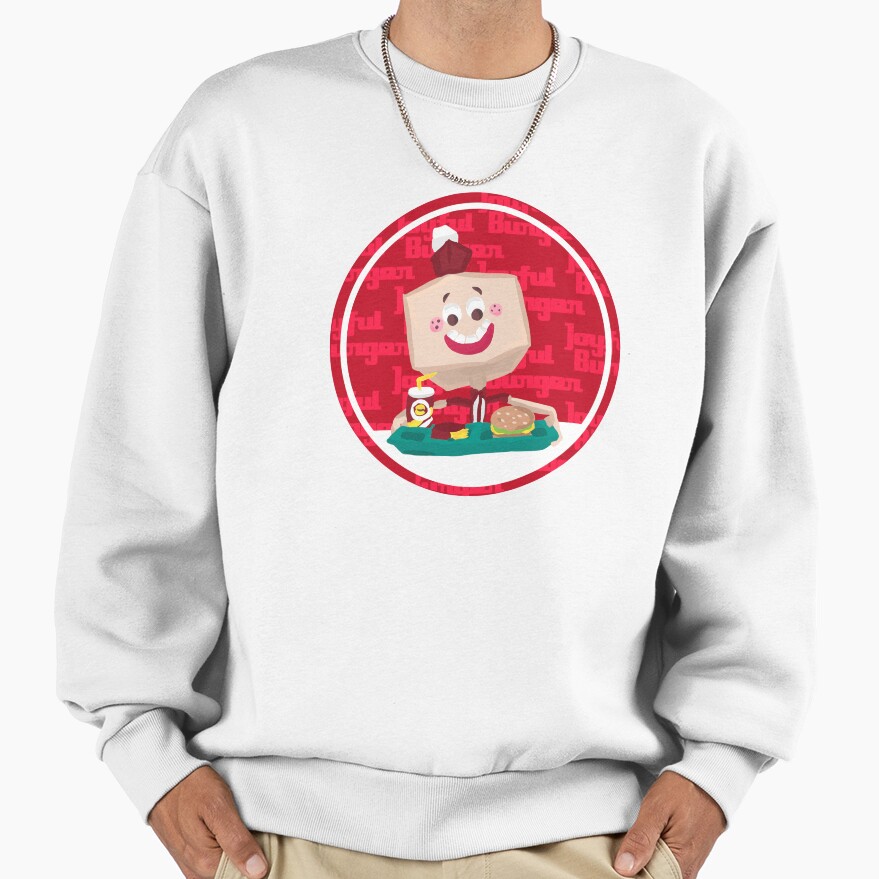 Larry The Joyful Burger Worker The Amazing World Of Gumball Sweatshirt