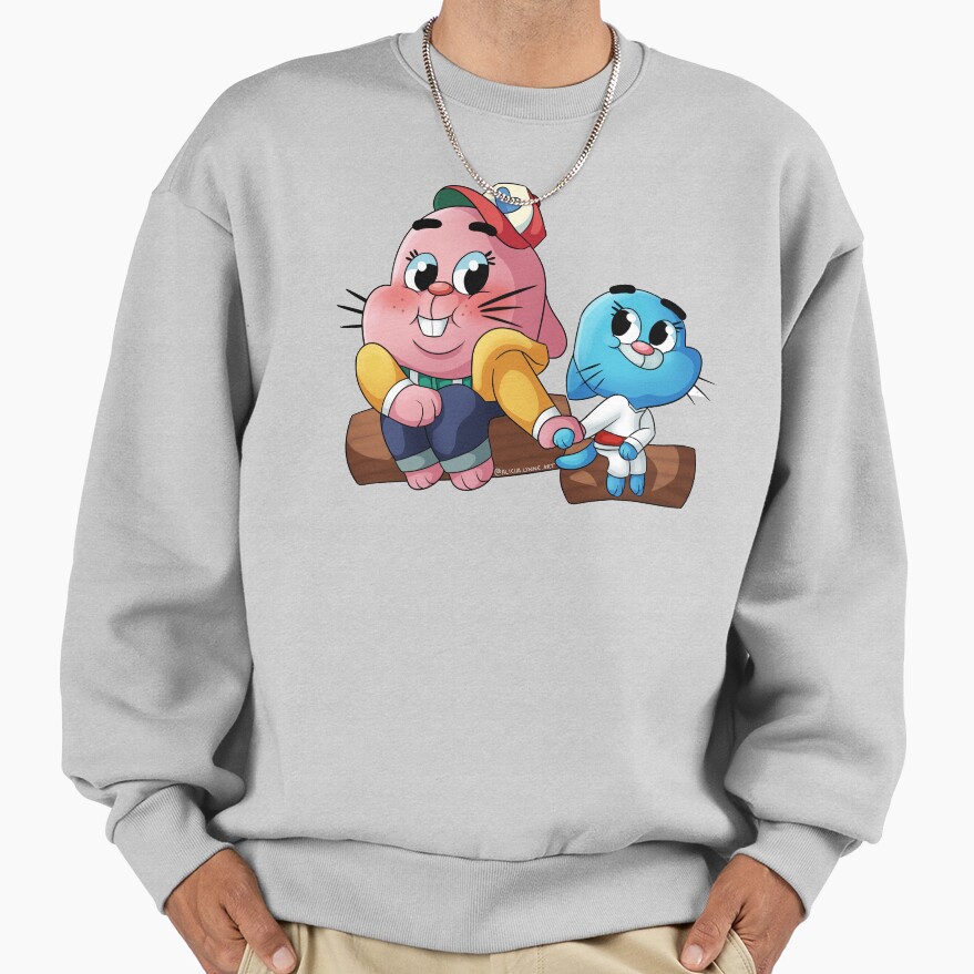 Richard And Nicole Amazing World Of Gumball Sweatshirt - Image 4