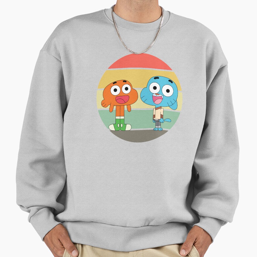 Gumball And Darwin The Amazing World Of Gumball Sweatshirt - Image 4
