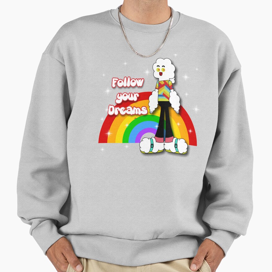 Follow Your Dreams Steve Small Amazing World Of Gumball Sweatshirt - Image 4