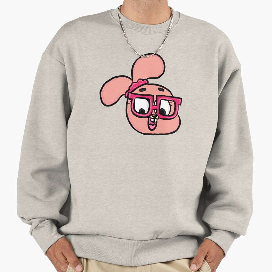 Nerdy Anais Watterson The Amazing World Of Gumball Sweatshirt - Image 3