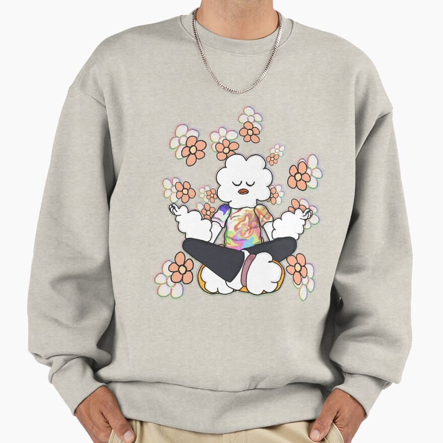 Flower Power Mr Small The Amazing World Of Gumball Sweatshirt - Image 3